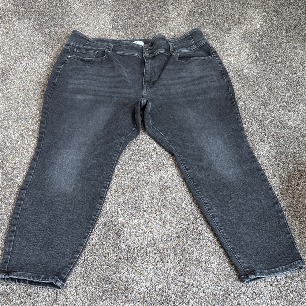 Lane Bryant Gray Denim Jeans